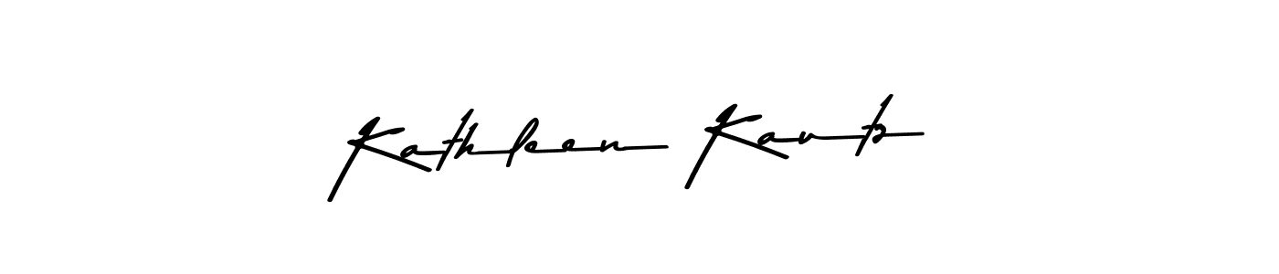 Create a beautiful signature design for name Kathleen Kautz. With this signature (Asem Kandis PERSONAL USE) fonts, you can make a handwritten signature for free. Kathleen Kautz signature style 9 images and pictures png