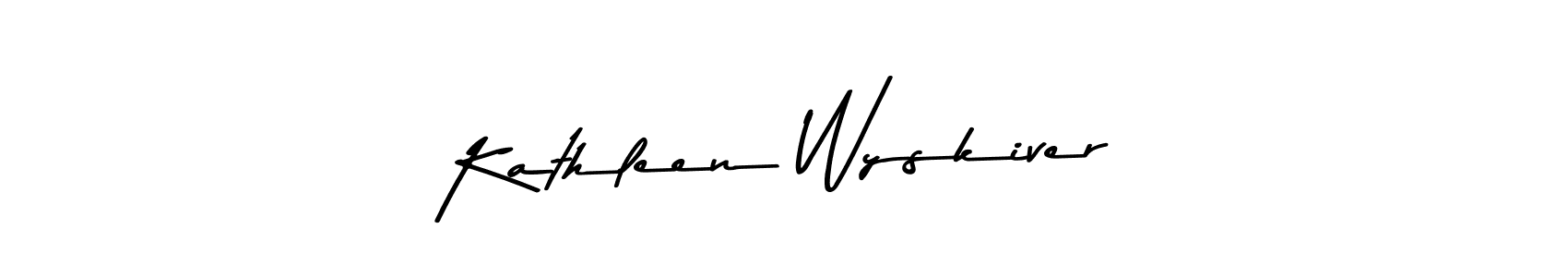 Make a beautiful signature design for name Kathleen Wyskiver. Use this online signature maker to create a handwritten signature for free. Kathleen Wyskiver signature style 9 images and pictures png