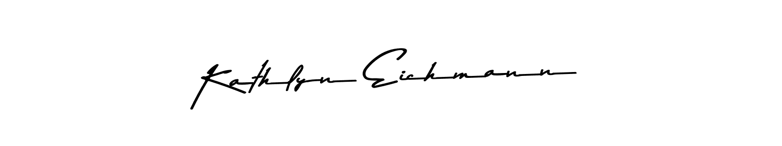 Make a short Kathlyn Eichmann signature style. Manage your documents anywhere anytime using Asem Kandis PERSONAL USE. Create and add eSignatures, submit forms, share and send files easily. Kathlyn Eichmann signature style 9 images and pictures png