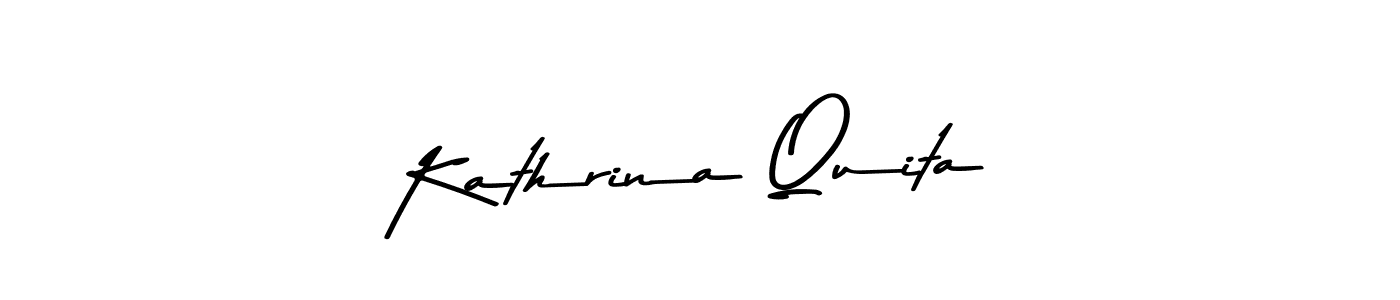 Also You can easily find your signature by using the search form. We will create Kathrina Quita name handwritten signature images for you free of cost using Asem Kandis PERSONAL USE sign style. Kathrina Quita signature style 9 images and pictures png