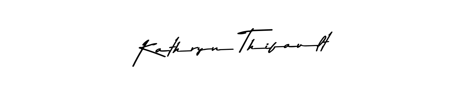 Make a beautiful signature design for name Kathryn Thifault. With this signature (Asem Kandis PERSONAL USE) style, you can create a handwritten signature for free. Kathryn Thifault signature style 9 images and pictures png