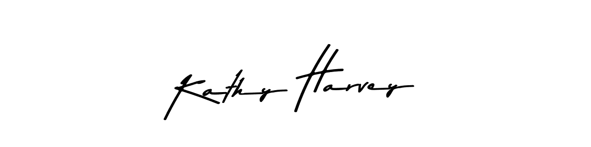 You should practise on your own different ways (Asem Kandis PERSONAL USE) to write your name (Kathy Harvey) in signature. don't let someone else do it for you. Kathy Harvey signature style 9 images and pictures png