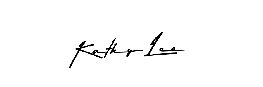 Create a beautiful signature design for name Kathy Lee. With this signature (Asem Kandis PERSONAL USE) fonts, you can make a handwritten signature for free. Kathy Lee signature style 9 images and pictures png