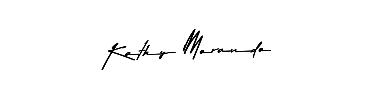 You should practise on your own different ways (Asem Kandis PERSONAL USE) to write your name (Kathy Morando) in signature. don't let someone else do it for you. Kathy Morando signature style 9 images and pictures png