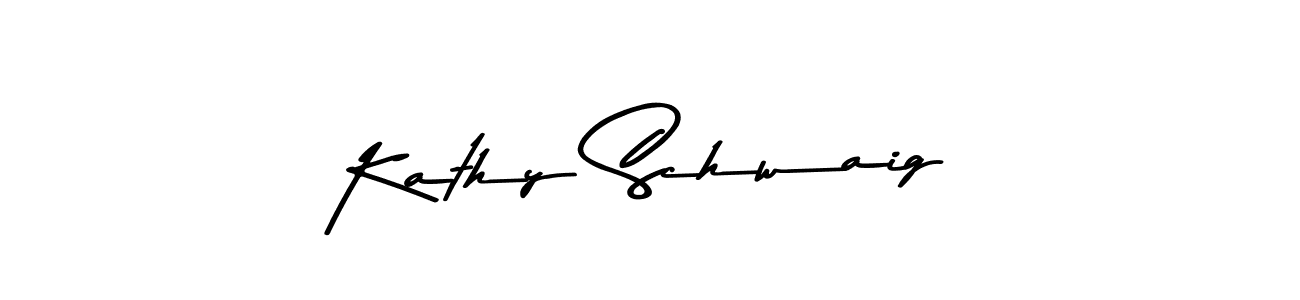 Make a beautiful signature design for name Kathy Schwaig. With this signature (Asem Kandis PERSONAL USE) style, you can create a handwritten signature for free. Kathy Schwaig signature style 9 images and pictures png