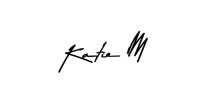 Also You can easily find your signature by using the search form. We will create Katie M name handwritten signature images for you free of cost using Asem Kandis PERSONAL USE sign style. Katie M signature style 9 images and pictures png