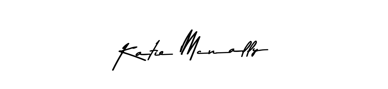 Create a beautiful signature design for name Katie Mcnally. With this signature (Asem Kandis PERSONAL USE) fonts, you can make a handwritten signature for free. Katie Mcnally signature style 9 images and pictures png