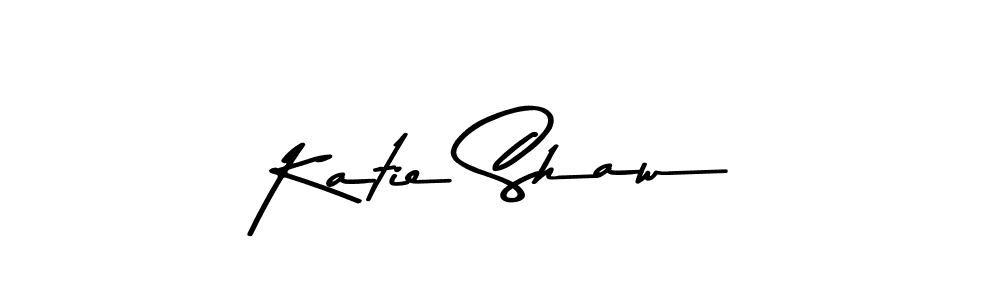 Design your own signature with our free online signature maker. With this signature software, you can create a handwritten (Asem Kandis PERSONAL USE) signature for name Katie Shaw. Katie Shaw signature style 9 images and pictures png