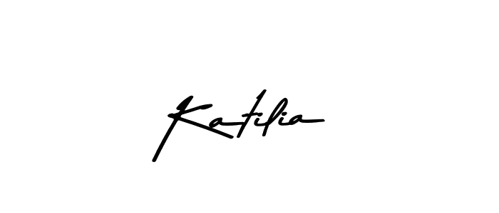 Katilia stylish signature style. Best Handwritten Sign (Asem Kandis PERSONAL USE) for my name. Handwritten Signature Collection Ideas for my name Katilia. Katilia signature style 9 images and pictures png