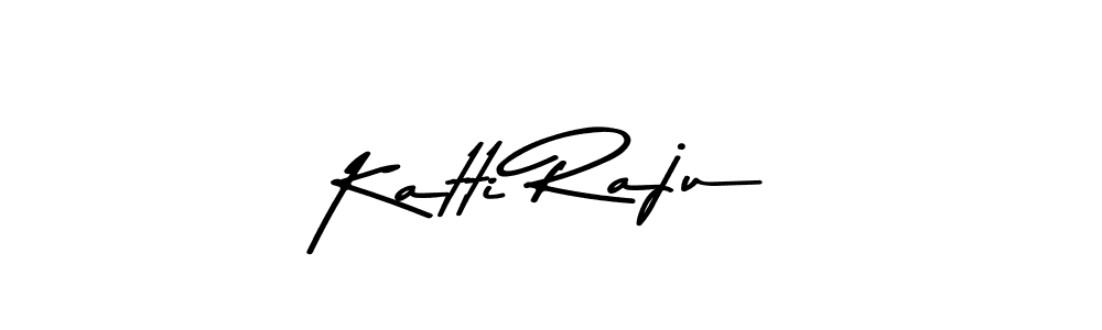 How to make Katti Raju signature? Asem Kandis PERSONAL USE is a professional autograph style. Create handwritten signature for Katti Raju name. Katti Raju signature style 9 images and pictures png