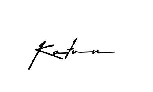 Also we have Katun name is the best signature style. Create professional handwritten signature collection using Asem Kandis PERSONAL USE autograph style. Katun signature style 9 images and pictures png
