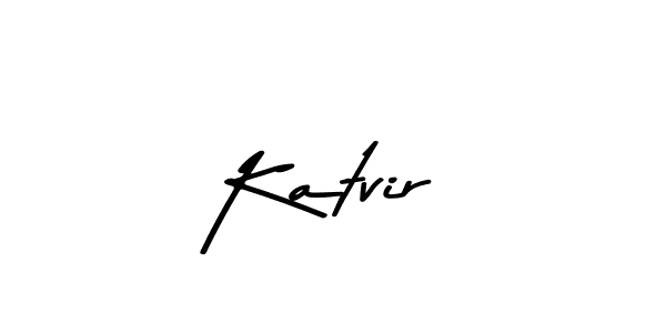You should practise on your own different ways (Asem Kandis PERSONAL USE) to write your name (Katvir) in signature. don't let someone else do it for you. Katvir signature style 9 images and pictures png