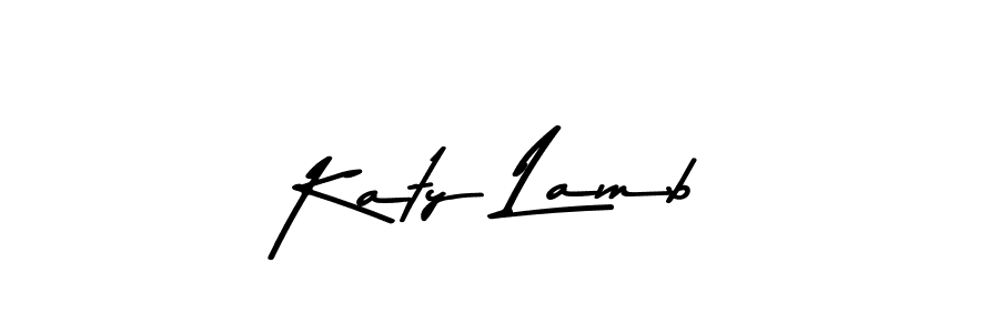 Katy Lamb stylish signature style. Best Handwritten Sign (Asem Kandis PERSONAL USE) for my name. Handwritten Signature Collection Ideas for my name Katy Lamb. Katy Lamb signature style 9 images and pictures png