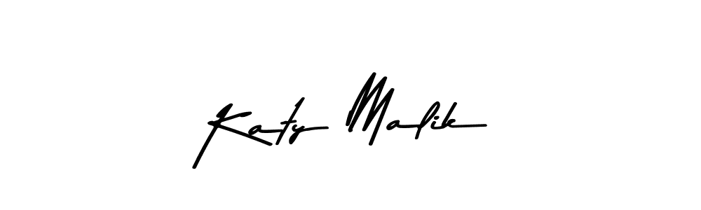 Make a beautiful signature design for name Katy Malik. With this signature (Asem Kandis PERSONAL USE) style, you can create a handwritten signature for free. Katy Malik signature style 9 images and pictures png