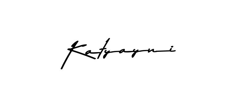 Create a beautiful signature design for name Katyayni. With this signature (Asem Kandis PERSONAL USE) fonts, you can make a handwritten signature for free. Katyayni signature style 9 images and pictures png