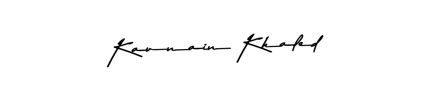 Make a short Kaunain Khaled signature style. Manage your documents anywhere anytime using Asem Kandis PERSONAL USE. Create and add eSignatures, submit forms, share and send files easily. Kaunain Khaled signature style 9 images and pictures png