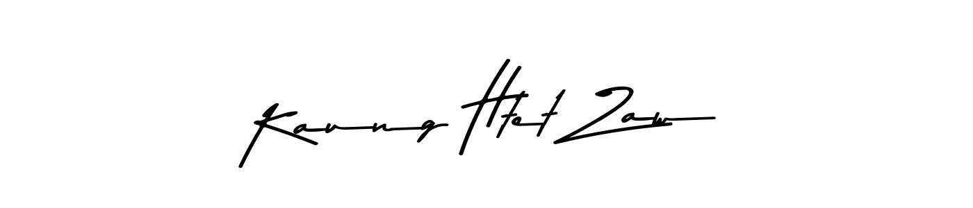 How to make Kaung Htet Zaw signature? Asem Kandis PERSONAL USE is a professional autograph style. Create handwritten signature for Kaung Htet Zaw name. Kaung Htet Zaw signature style 9 images and pictures png