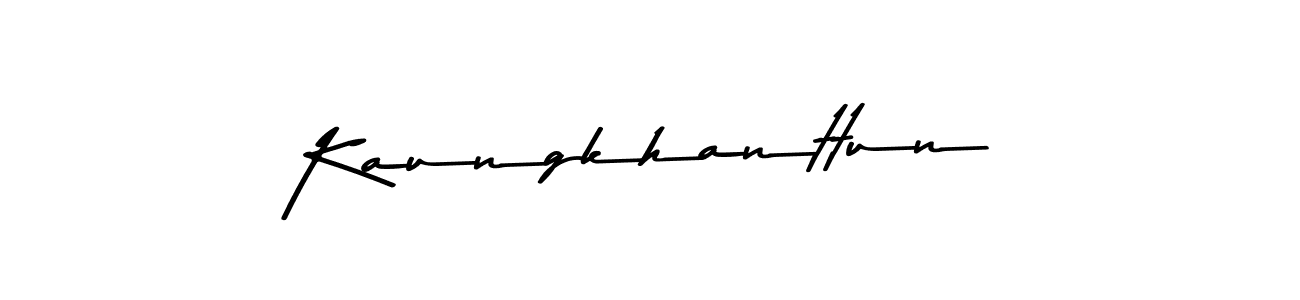 Make a beautiful signature design for name Kaungkhanttun. Use this online signature maker to create a handwritten signature for free. Kaungkhanttun signature style 9 images and pictures png