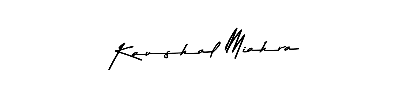 Design your own signature with our free online signature maker. With this signature software, you can create a handwritten (Asem Kandis PERSONAL USE) signature for name Kaushal Miahra. Kaushal Miahra signature style 9 images and pictures png