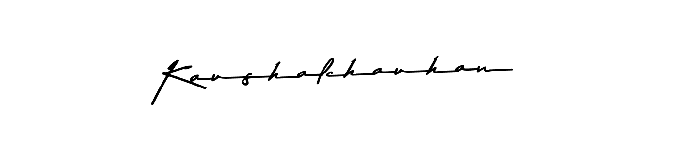 Make a beautiful signature design for name Kaushalchauhan. Use this online signature maker to create a handwritten signature for free. Kaushalchauhan signature style 9 images and pictures png