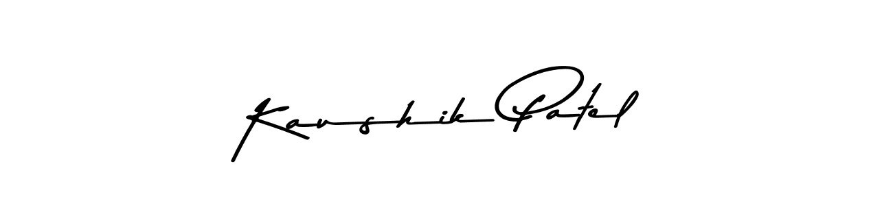 How to make Kaushik Patel signature? Asem Kandis PERSONAL USE is a professional autograph style. Create handwritten signature for Kaushik Patel name. Kaushik Patel signature style 9 images and pictures png