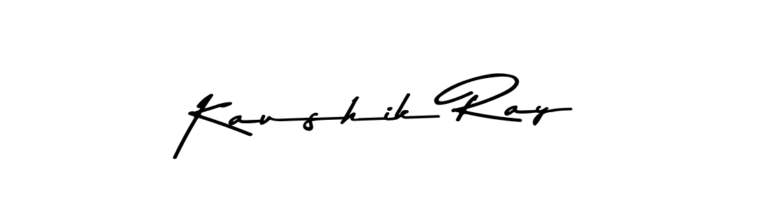 Create a beautiful signature design for name Kaushik Ray. With this signature (Asem Kandis PERSONAL USE) fonts, you can make a handwritten signature for free. Kaushik Ray signature style 9 images and pictures png