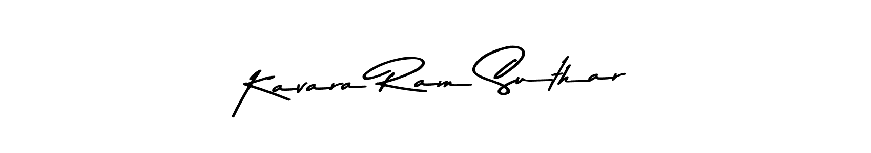 Kavara Ram Suthar stylish signature style. Best Handwritten Sign (Asem Kandis PERSONAL USE) for my name. Handwritten Signature Collection Ideas for my name Kavara Ram Suthar. Kavara Ram Suthar signature style 9 images and pictures png