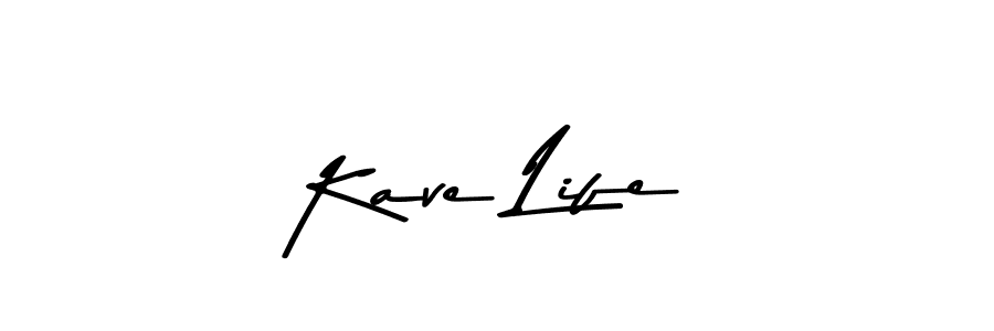 Kave Life stylish signature style. Best Handwritten Sign (Asem Kandis PERSONAL USE) for my name. Handwritten Signature Collection Ideas for my name Kave Life. Kave Life signature style 9 images and pictures png