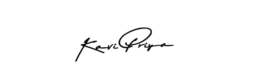 Use a signature maker to create a handwritten signature online. With this signature software, you can design (Asem Kandis PERSONAL USE) your own signature for name Kavi Priya. Kavi Priya signature style 9 images and pictures png