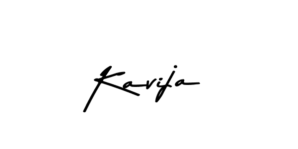 This is the best signature style for the Kavija name. Also you like these signature font (Asem Kandis PERSONAL USE). Mix name signature. Kavija signature style 9 images and pictures png