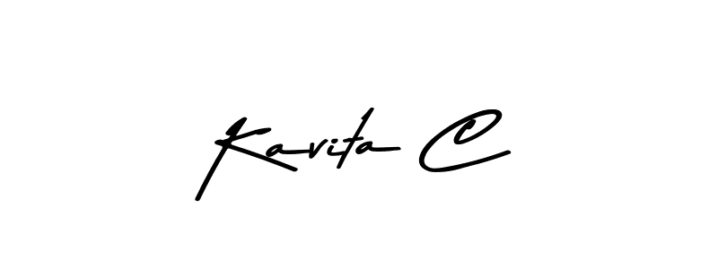 The best way (Asem Kandis PERSONAL USE) to make a short signature is to pick only two or three words in your name. The name Kavita C include a total of six letters. For converting this name. Kavita C signature style 9 images and pictures png
