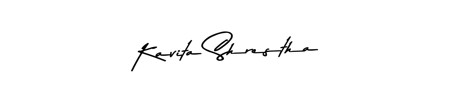 Make a short Kavita Shrestha signature style. Manage your documents anywhere anytime using Asem Kandis PERSONAL USE. Create and add eSignatures, submit forms, share and send files easily. Kavita Shrestha signature style 9 images and pictures png