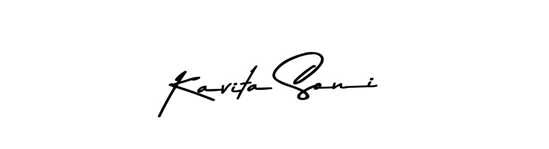 Kavita Soni stylish signature style. Best Handwritten Sign (Asem Kandis PERSONAL USE) for my name. Handwritten Signature Collection Ideas for my name Kavita Soni. Kavita Soni signature style 9 images and pictures png