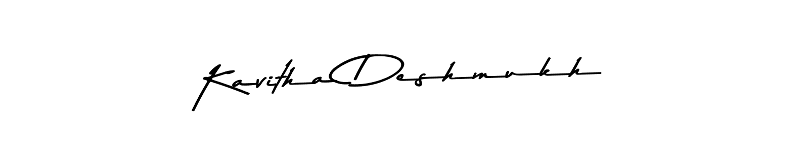 It looks lik you need a new signature style for name Kavitha Deshmukh. Design unique handwritten (Asem Kandis PERSONAL USE) signature with our free signature maker in just a few clicks. Kavitha Deshmukh signature style 9 images and pictures png