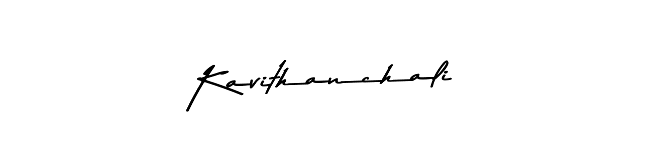 Also we have Kavithanchali name is the best signature style. Create professional handwritten signature collection using Asem Kandis PERSONAL USE autograph style. Kavithanchali signature style 9 images and pictures png