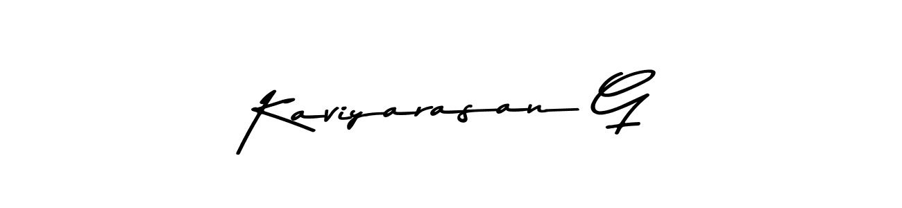You can use this online signature creator to create a handwritten signature for the name Kaviyarasan G. This is the best online autograph maker. Kaviyarasan G signature style 9 images and pictures png