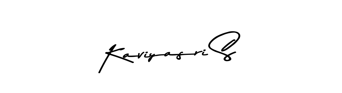 Kaviyasri S stylish signature style. Best Handwritten Sign (Asem Kandis PERSONAL USE) for my name. Handwritten Signature Collection Ideas for my name Kaviyasri S. Kaviyasri S signature style 9 images and pictures png