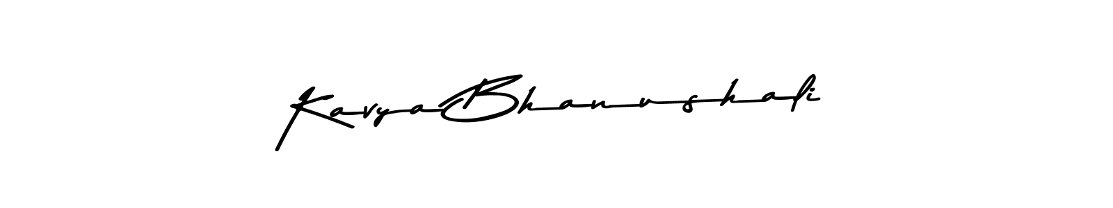 Make a beautiful signature design for name Kavya Bhanushali. With this signature (Asem Kandis PERSONAL USE) style, you can create a handwritten signature for free. Kavya Bhanushali signature style 9 images and pictures png