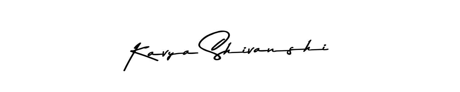 Also You can easily find your signature by using the search form. We will create Kavya Shivanshi name handwritten signature images for you free of cost using Asem Kandis PERSONAL USE sign style. Kavya Shivanshi signature style 9 images and pictures png