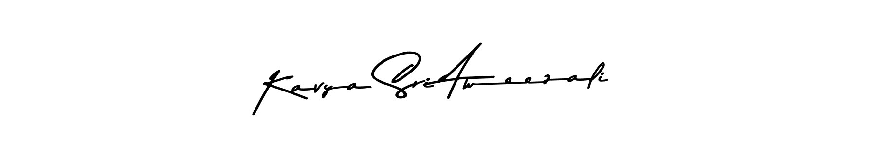 See photos of Kavya Sri Aweezali official signature by Spectra . Check more albums & portfolios. Read reviews & check more about Asem Kandis PERSONAL USE font. Kavya Sri Aweezali signature style 9 images and pictures png