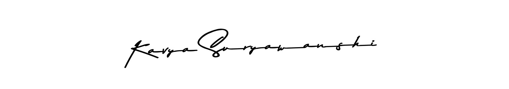 You can use this online signature creator to create a handwritten signature for the name Kavya Suryawanshi. This is the best online autograph maker. Kavya Suryawanshi signature style 9 images and pictures png