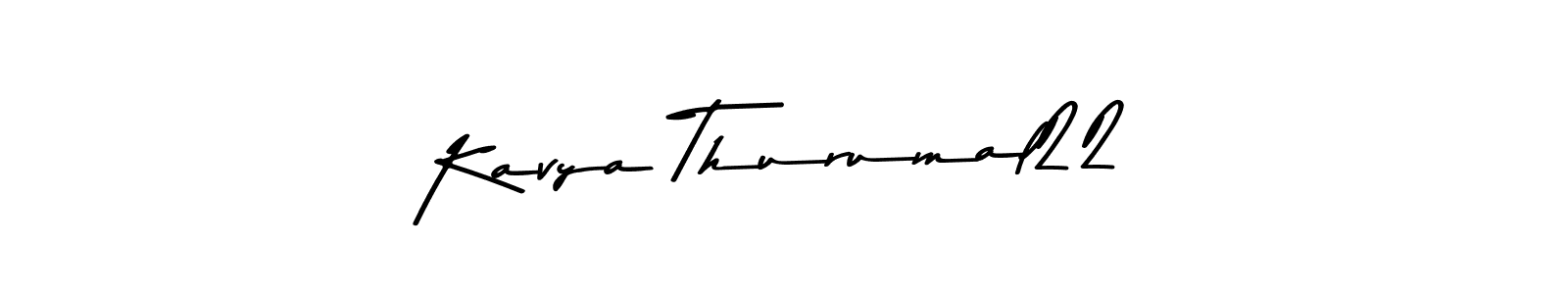 Create a beautiful signature design for name Kavya Thurumal22. With this signature (Asem Kandis PERSONAL USE) fonts, you can make a handwritten signature for free. Kavya Thurumal22 signature style 9 images and pictures png