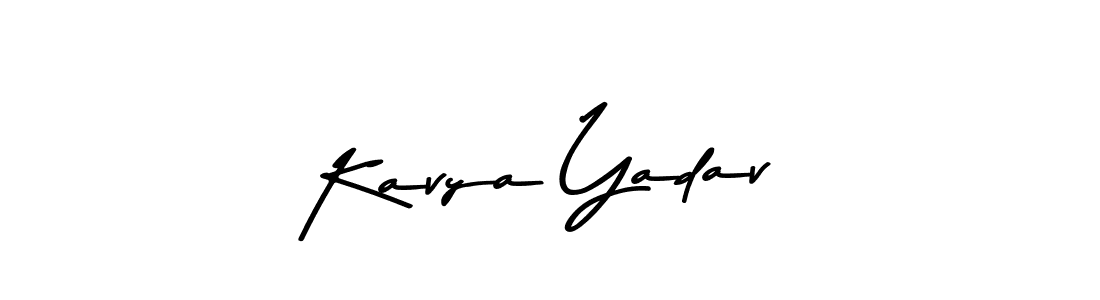 Use a signature maker to create a handwritten signature online. With this signature software, you can design (Asem Kandis PERSONAL USE) your own signature for name Kavya Yadav. Kavya Yadav signature style 9 images and pictures png