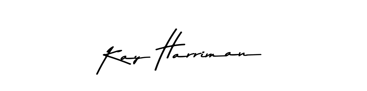 Design your own signature with our free online signature maker. With this signature software, you can create a handwritten (Asem Kandis PERSONAL USE) signature for name Kay Harriman. Kay Harriman signature style 9 images and pictures png