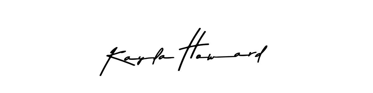 Asem Kandis PERSONAL USE is a professional signature style that is perfect for those who want to add a touch of class to their signature. It is also a great choice for those who want to make their signature more unique. Get Kayla Howard name to fancy signature for free. Kayla Howard signature style 9 images and pictures png