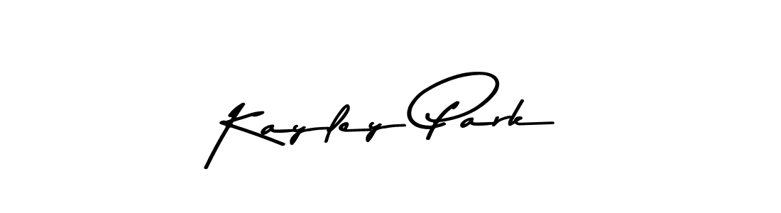 Design your own signature with our free online signature maker. With this signature software, you can create a handwritten (Asem Kandis PERSONAL USE) signature for name Kayley Park. Kayley Park signature style 9 images and pictures png