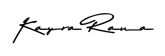 How to make Kayra Rana name signature. Use Asem Kandis PERSONAL USE style for creating short signs online. This is the latest handwritten sign. Kayra Rana signature style 9 images and pictures png
