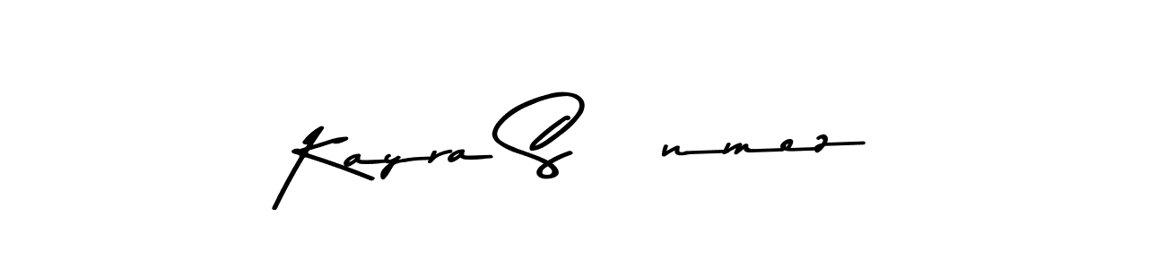 The best way (Asem Kandis PERSONAL USE) to make a short signature is to pick only two or three words in your name. The name Kayra SÖnmez include a total of six letters. For converting this name. Kayra SÖnmez signature style 9 images and pictures png