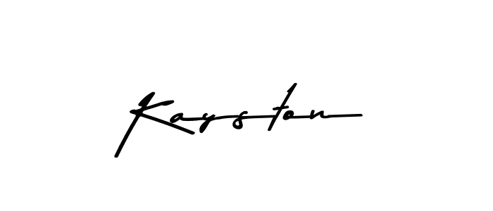 Also we have Kayston name is the best signature style. Create professional handwritten signature collection using Asem Kandis PERSONAL USE autograph style. Kayston signature style 9 images and pictures png