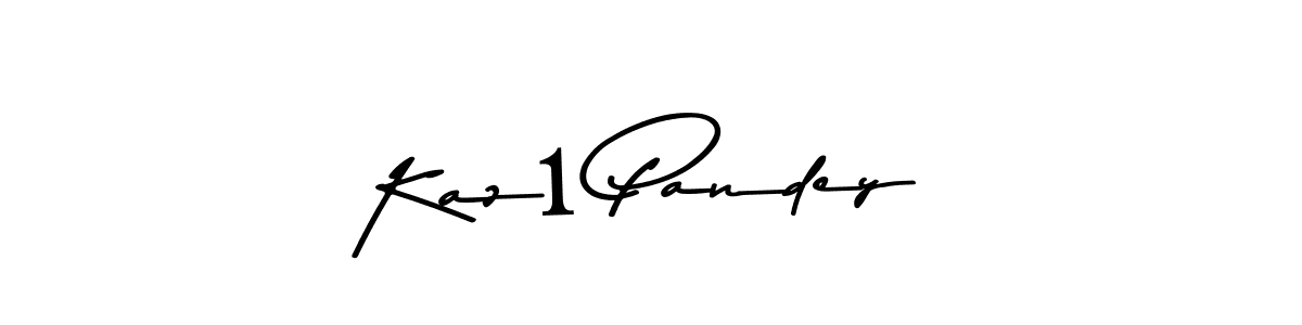 Kazı Pandey stylish signature style. Best Handwritten Sign (Asem Kandis PERSONAL USE) for my name. Handwritten Signature Collection Ideas for my name Kazı Pandey. Kazı Pandey signature style 9 images and pictures png